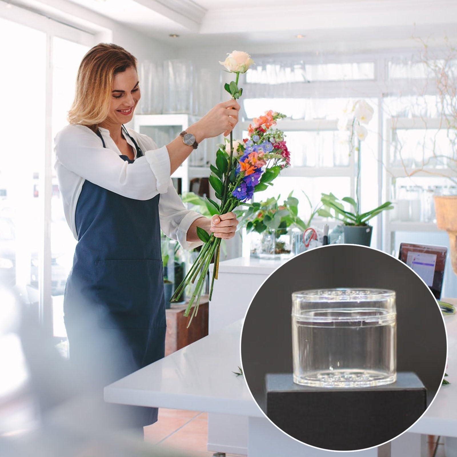 らせん状の生け花用茎ホルダー、花瓶用、らせん状フラワーアレン - Ikebana Vase Kenzan のレビューと価格