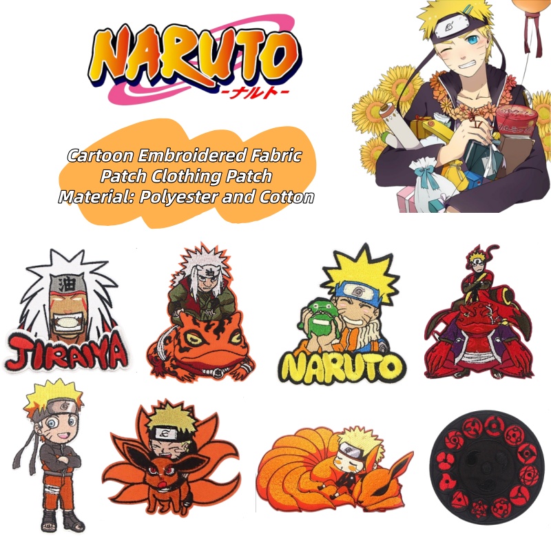 ナルト和風漫画アニメパーソナライズ刺繍パッチナルトアイロン接 - Japanese Lifestyle Goods のレビューと価格