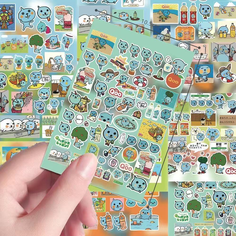 8 個和風レトロブルー水滴フィルムカッティング漫画 Diy  - Japanese Lifestyle Goods のレビューと価格